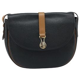 Christian Dior Vintage CD Logo Leder