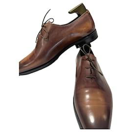 Scarpe Oxford Berluti Alessandro démesure pelle marrone