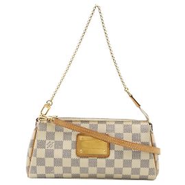 Borsa a spalla 2 in 1 Louis Vuitton Eva Damier Azur
