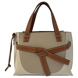 Borsa in pelle Loewe Gate con manico superiore