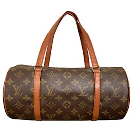 Borsa a mano Boston Roll Monogram Papillon 30 GM Louis Vuitton