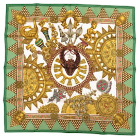 Foulard in seta Carre 90 L'OR DES CHEFS di Hermès