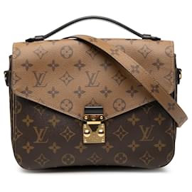 Pochette Metis Monogramma Inverso Marrone Louis Vuitton