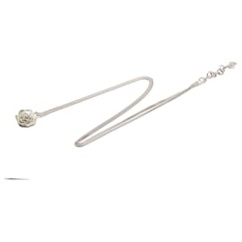 Cintura a catena Camelia in argento placcato di Chanel