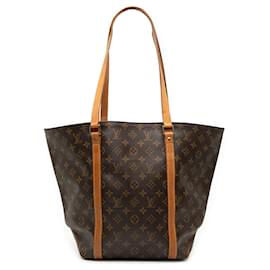 Braune Monogramm Einkaufstasche Louis Vuitton