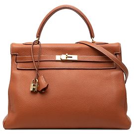 Hermès Kelly Retourne 35 aus Clemence Braun