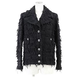 Chaqueta de tweed de algodón Chanel P72388