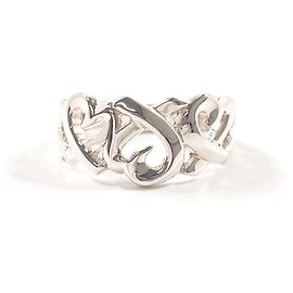 Anillo Triple Corazón Amoroso Tiffany & Co. en Plata Esterlina 925