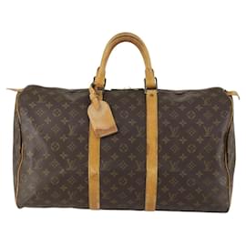 Borsa Keepall Louis Vuitton in tela Monogram 50
