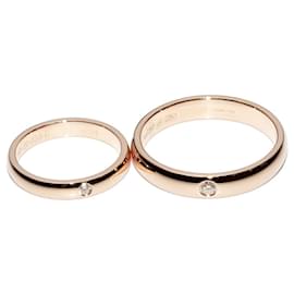 Autre Marque De Beers Klassischer K18PG Diamantring Größe 21 Größe 8