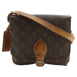 Borsa a Spalla Cartouchiere 22 Monogramma Louis Vuitton