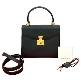 Borsa 2way in pelle Gucci Lady Lock