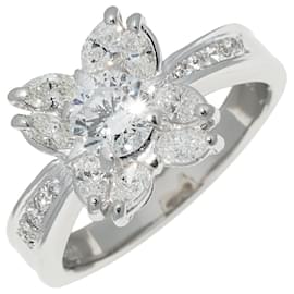 Bague en diamant Pt900 - Autre Marque