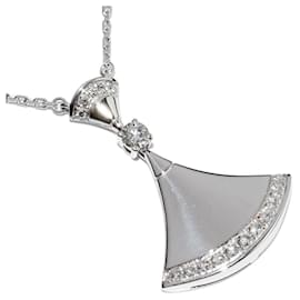 Bulgari Collana Pendente Diva's Dream in Oro Bianco 18K Bvlgari