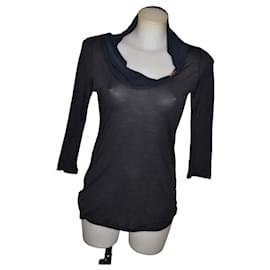Max & Co Top Blau 3/4 Ärmel Größe S