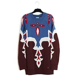 Chanel 2014 Kaschmirpullover FR42 Dallas Pre Fall Maxi Sweater UK14 US10