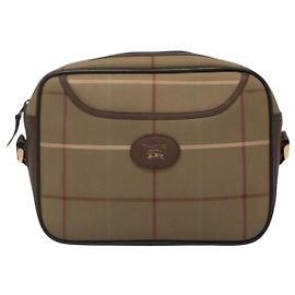 Burberry Nova check Canvas and Leather