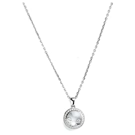 Chopard Happy Diamonds Icons Halskette Anhänger aus Weißgold