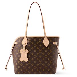 Borsa Louis Vuitton Neverwoof Marrone Monogramma