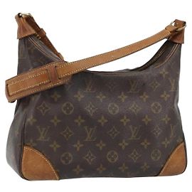 LOUIS VUITTON Borsa a Spalla Monogram Boulogne 30 M51265 LV Auth ka3080