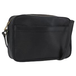 LOUIS VUITTON Borsa a Spalla Epi Trocadero 23 Nera M52302 LV Auth ka3119