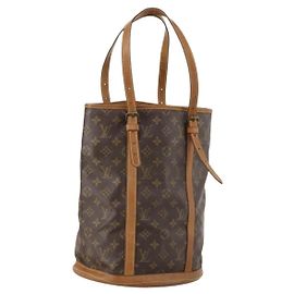 LOUIS VUITTON Monogram Bucket GM Shoulder Bag M42236 LV Auth 172193