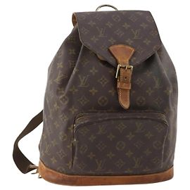 LOUIS VUITTON Zaino Monogram Montsouris GM M51135 LV Auth 173658
