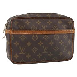 LOUIS VUITTON Clutch Compiegne 23 M51847 LV Auth BSZ326