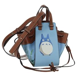 LOEWE ~ Ghibli Il Mio Vicino Totoro Amaca Borsa Sling Media Totoro Auth 167089SM - Loewe