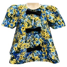 Autre Marque Top Giorgia de twill Olive Sakura de Kika Vargas