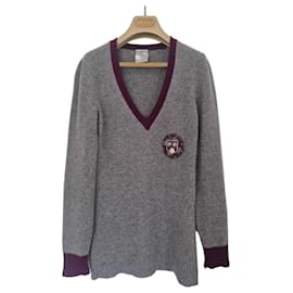 Chanel Kaschmir Pullover Mehrfarbig