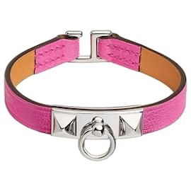 HERMES RIVALE MINI CHEVRE BRACELET CHANKLA. - Hermès