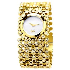 Magnífico reloj dorado DOLCE & GABBANA Colección histórica