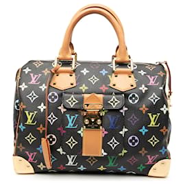 Louis Vuitton Speedy 30 Monogram Multicolore Nero