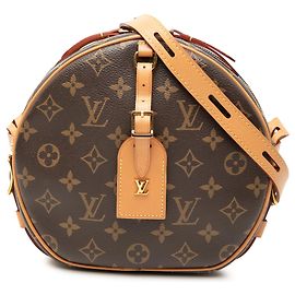 Louis Vuitton Boite Chapeaux Souple MM Monograma Marrom