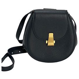 Borsa a cintura rotonda in pelle Palmellato di Bottega Veneta nera