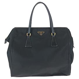 Bolso tote de nylon tessuto con logo Prada