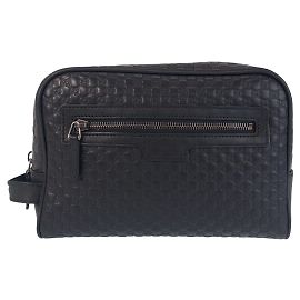 Gucci Leder Microguccissima Clutch
