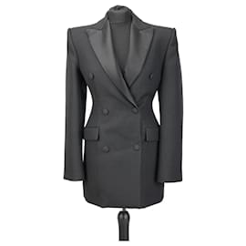 Autre Marque Vestido blazer esculpido WARDROBE.NYC negro de lana