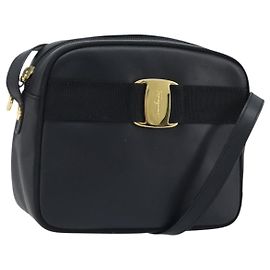 Borsa a Spalla LOEWE in Pelle Marrone Oro Auth bs33967