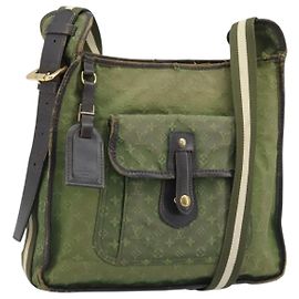 LOUIS VUITTON Mini Borsa Monogramma Mary Kate TST Khaki M92322 LV Auth ka3216