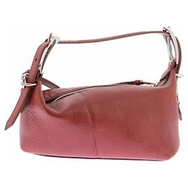 Borsa a mano in pelle rossa J&M DAVIDSON - Autre Marque