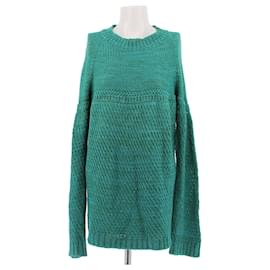 Pierre Balmain grüner Baumwollpullover