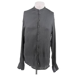 Emporio Armani Camicia grigia in seta