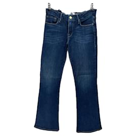 Jean "Le cropped mini boot" - Frame Denim