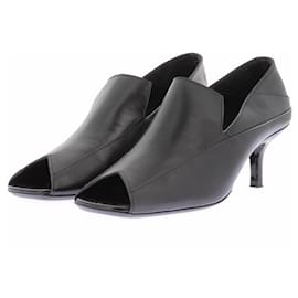 Tacones de cuero negros Iro 37