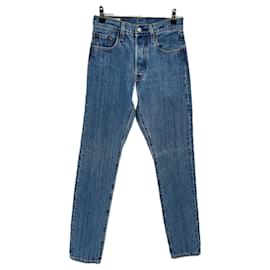 Jeans skinny Levi's 501 S azul de algodón