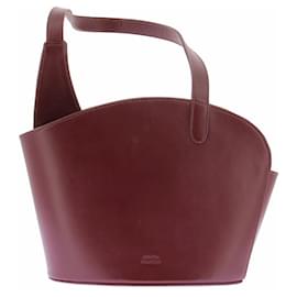Borsa in pelle bordeaux Collezione Amphora - Autre Marque