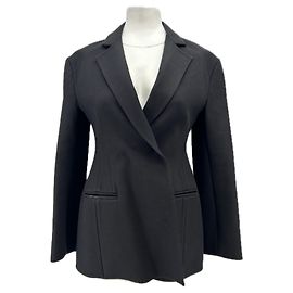 Blazer nero Shine Blossom