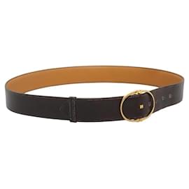 Hermès 36,6 cm brauner Ledergürtel